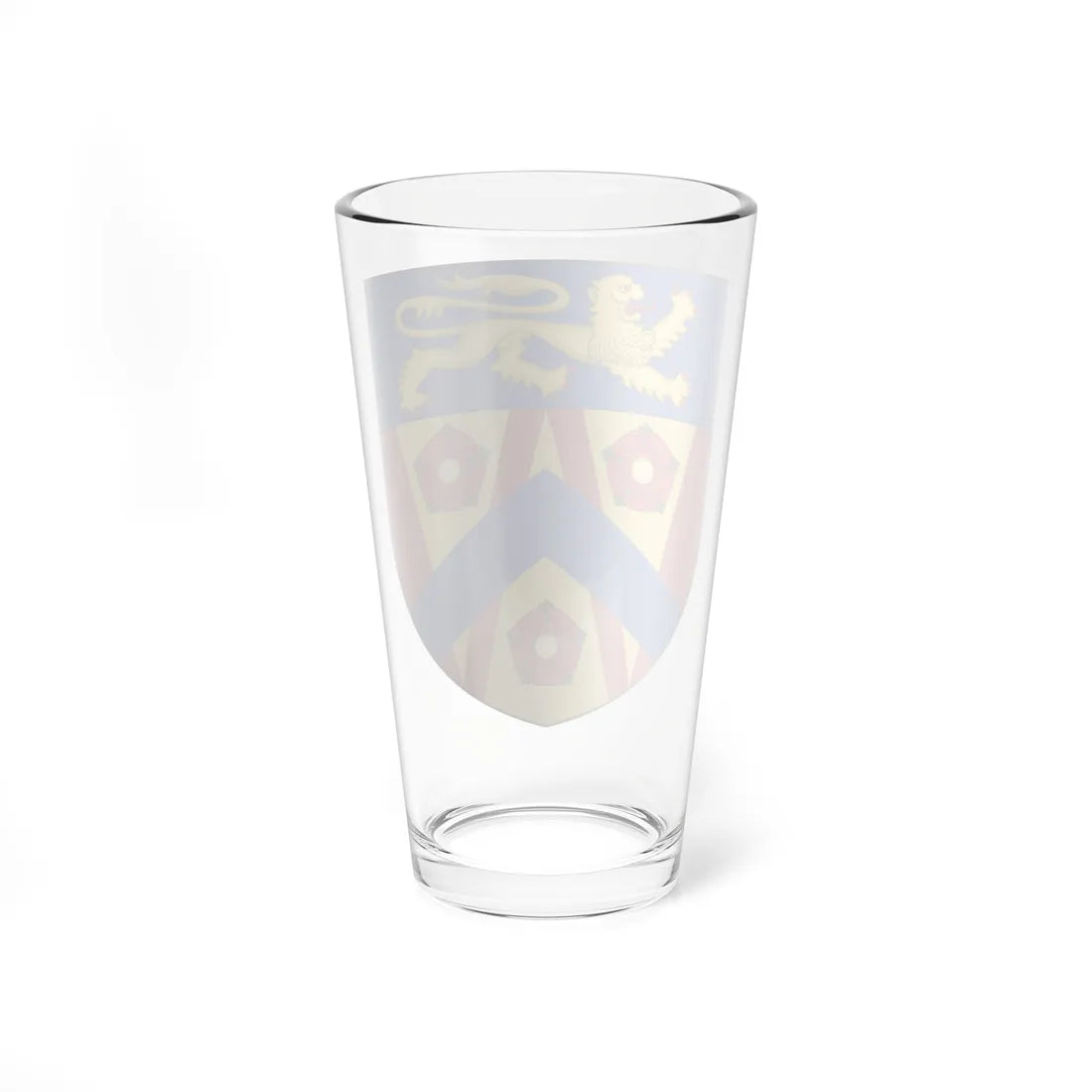 Shield of County College Lancaster (England) (Coat of Arms) Pint Glass 16oz - Go Mug Yourself