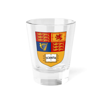 Shield of Imperial College London (United Kingdom) (Coat of Arms) Shot Glass 1.5oz 1.5oz - Go Mug Yourself