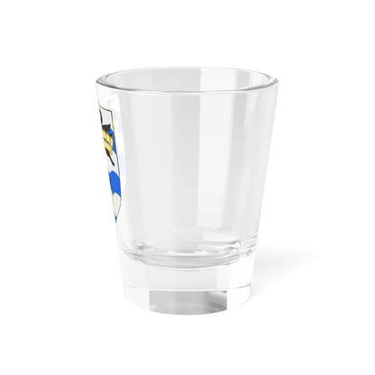 Shield of Liverpool John Moores University (United Kingdom) (Coat of Arms) Shot Glass 1.5oz - Go Mug Yourself