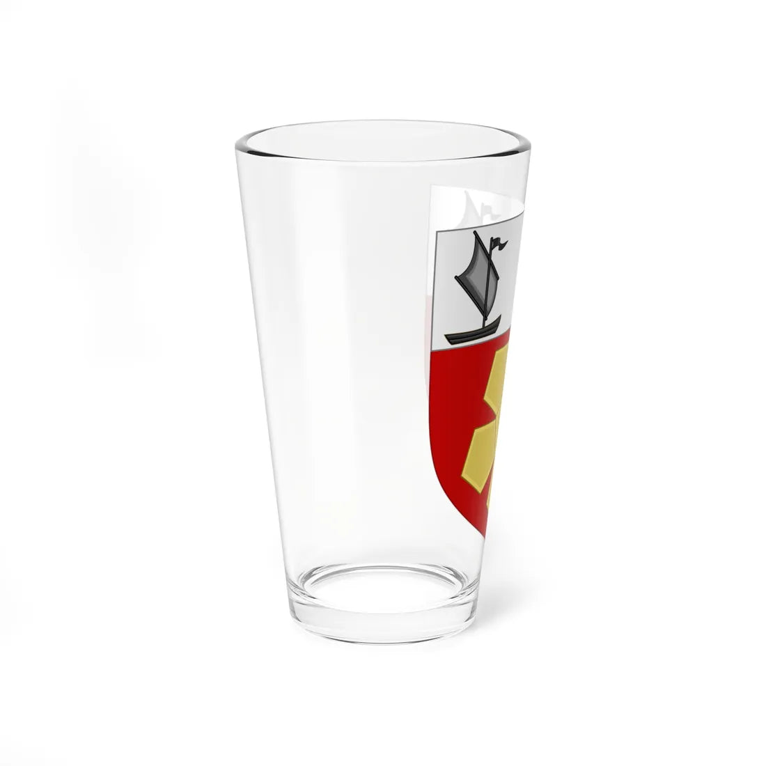 Shield of London South Bank University (United Kingdom) (Coat of Arms) Pint Glass 16oz - Go Mug Yourself