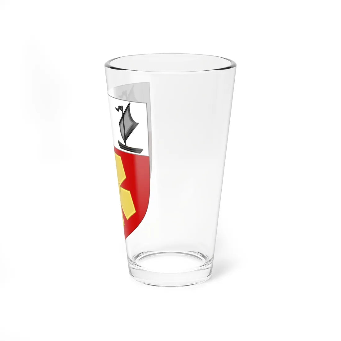 Shield of London South Bank University (United Kingdom) (Coat of Arms) Pint Glass 16oz - Go Mug Yourself