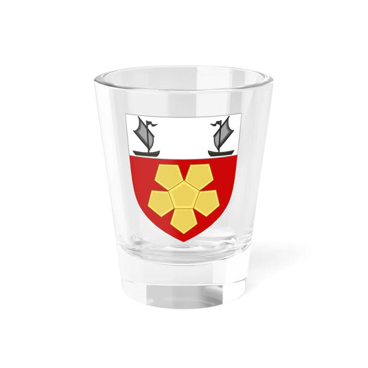 Shield of London South Bank University (United Kingdom) (Coat of Arms) Shot Glass 1.5oz 1.5oz - Go Mug Yourself