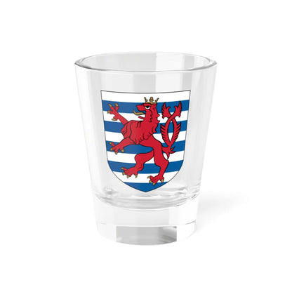Shield of Luxembourg (Luxembourg) (Coat of Arms) Shot Glass 1.5oz 1.5oz - Go Mug Yourself