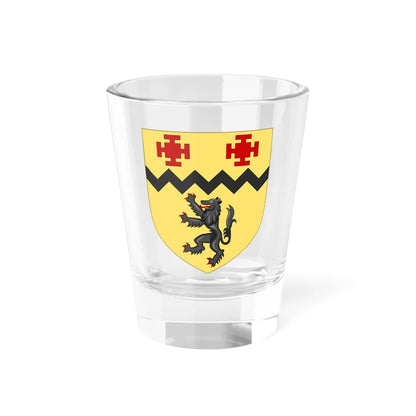 Shield of Newman University Birmingham (United Kingdom) (Coat of Arms) Shot Glass 1.5oz 1.5oz - Go Mug Yourself