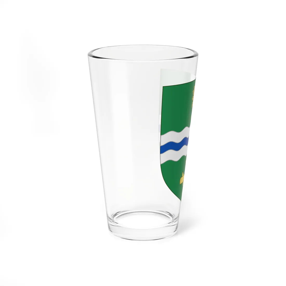 Shield of Nottingham Trent University (United Kingdom) (Coat of Arms) Pint Glass 16oz - Go Mug Yourself