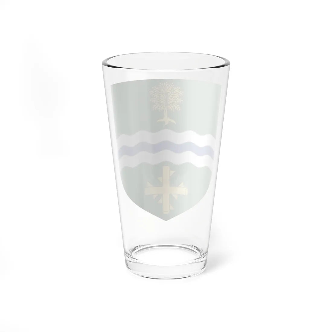 Shield of Nottingham Trent University (United Kingdom) (Coat of Arms) Pint Glass 16oz - Go Mug Yourself