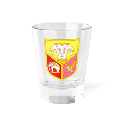 Shield of Siam 1873-1910 (Thailand) (Coat of Arms) Shot Glass 1.5oz 1.5oz - Go Mug Yourself