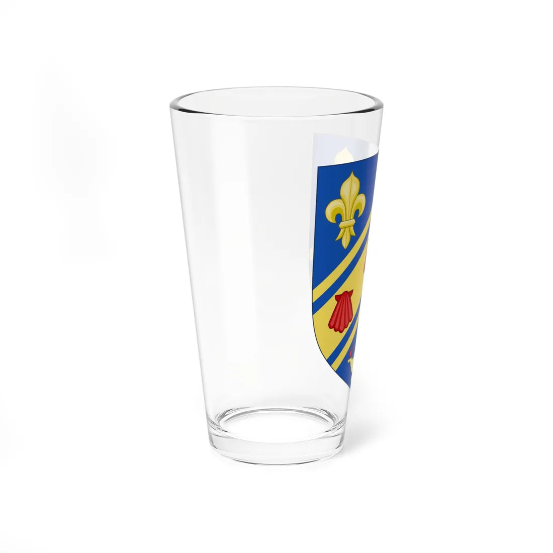 Shield of Southlands College Roehampton (United Kingdom) (Coat of Arms) Pint Glass 16oz - Go Mug Yourself