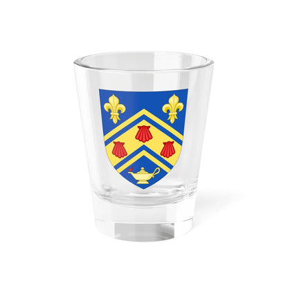 Shield of Southlands College Roehampton (United Kingdom) (Coat of Arms) Shot Glass 1.5oz 1.5oz - Go Mug Yourself