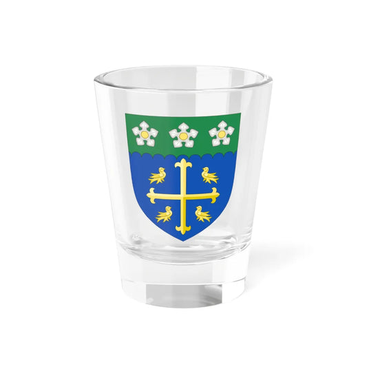 Shield of St Marys University Twickenham (United Kingdom) (Coat of Arms) Shot Glass 1.5oz 1.5oz - Go Mug Yourself