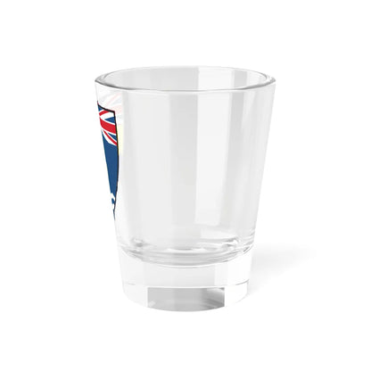 Shield of the British Indian Ocean Territory (United Kingdom) (Coat of Arms) Shot Glass 1.5oz - Go Mug Yourself