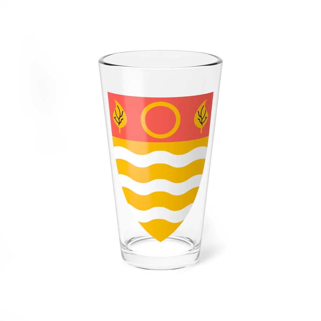 Shield of the former district of Lomagundi Rhodesia (Zimbabwe) (Coat of Arms) Pint Glass 16oz 16oz - Go Mug Yourself