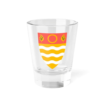 Shield of the former district of Lomagundi Rhodesia (Zimbabwe) (Coat of Arms) Shot Glass 1.5oz 1.5oz - Go Mug Yourself
