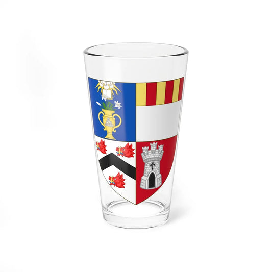 Shield of the University of Aberdeen (Scotland) (Coat of Arms) Pint Glass 16oz 16oz - Go Mug Yourself