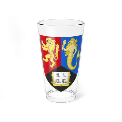 Shield of the University of Birmingham (United Kingdom) (Coat of Arms) Pint Glass 16oz 16oz - Go Mug Yourself