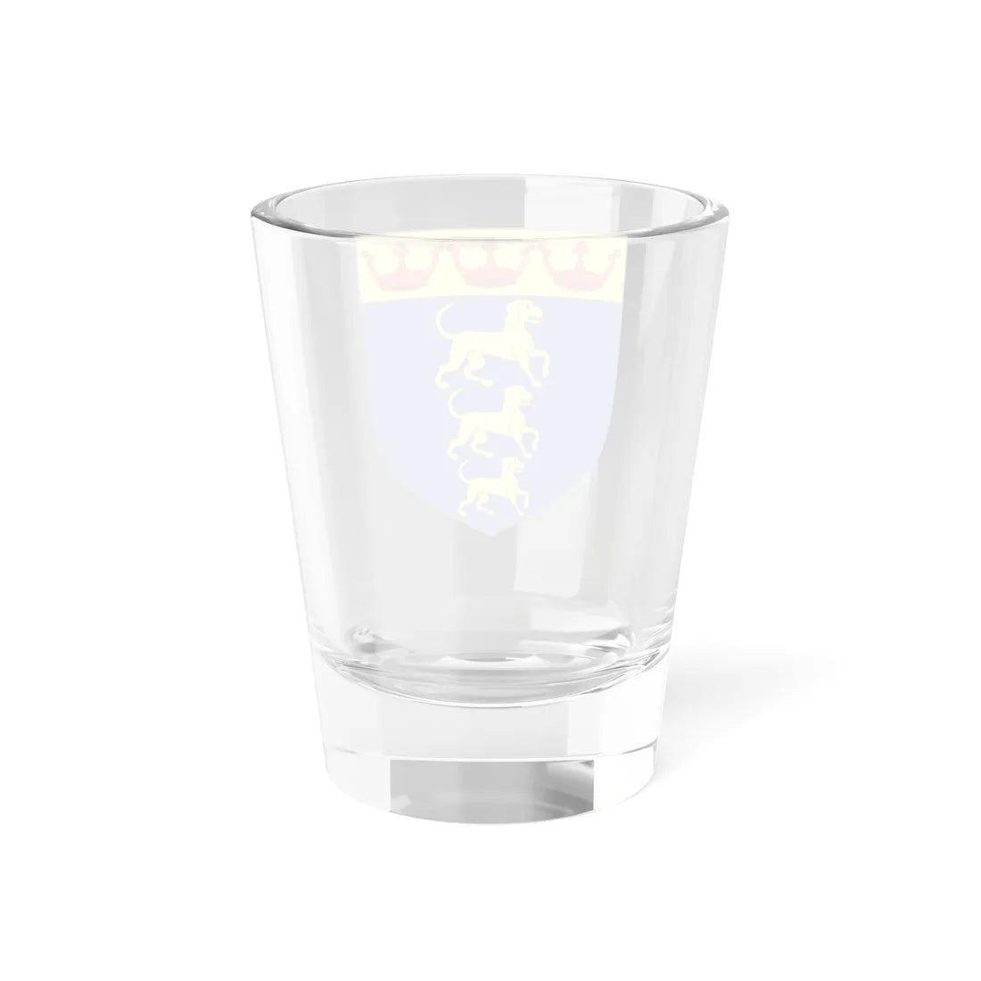 Shield of the University of Bournemouth (United Kingdom) (Coat of Arms) Shot Glass 1.5oz - Go Mug Yourself