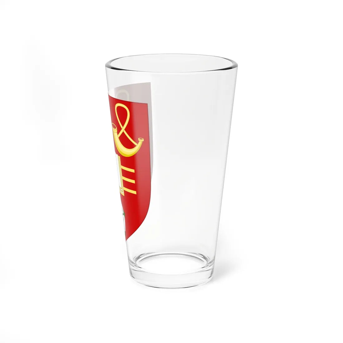 Shield of the University of Bradford (United Kingdom) (Coat of Arms) Pint Glass 16oz - Go Mug Yourself