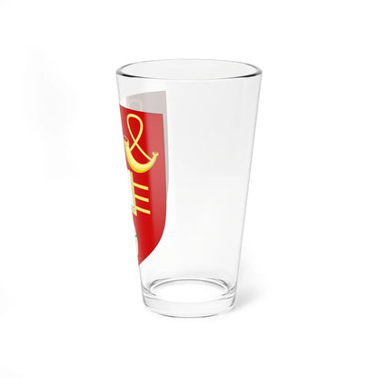 Shield of the University of Bradford (United Kingdom) (Coat of Arms) Pint Glass 16oz - Go Mug Yourself