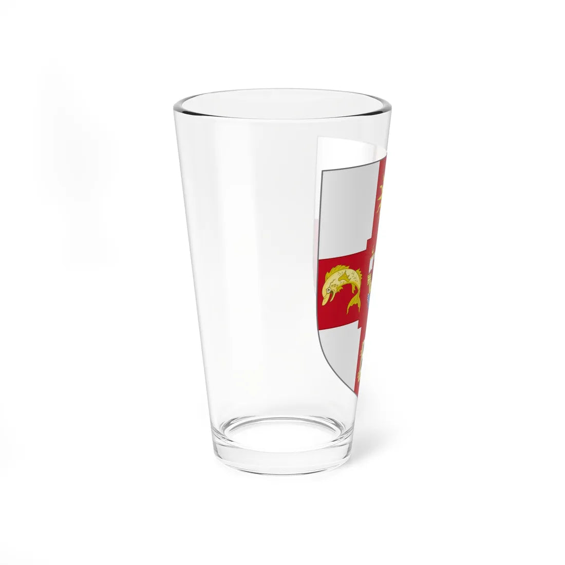 Shield of the University of Bristol (United Kingdom) (Coat of Arms) Pint Glass 16oz - Go Mug Yourself