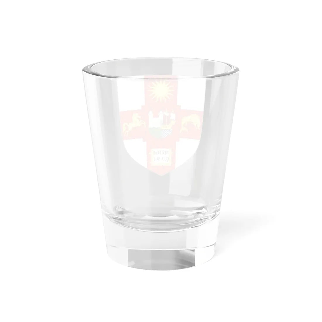 Shield of the University of Bristol (United Kingdom) (Coat of Arms) Shot Glass 1.5oz - Go Mug Yourself