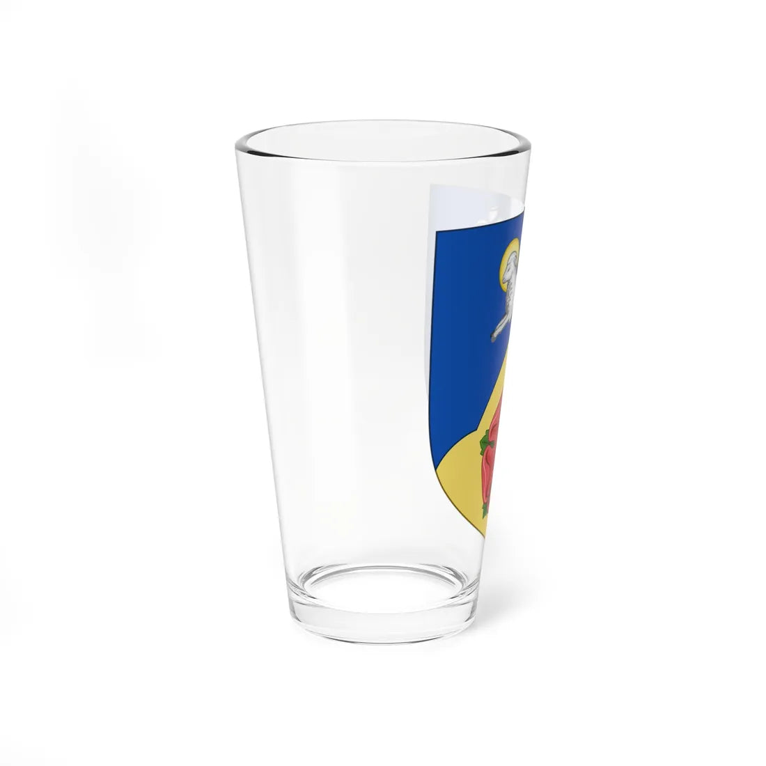 Shield of the University of Central Lancashire (United Kingdom) (Coat of Arms) Pint Glass 16oz - Go Mug Yourself