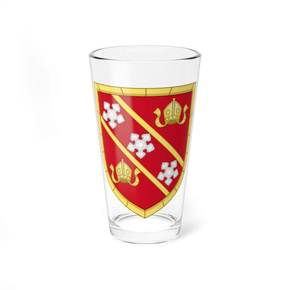 Shield of the University of Cumbria (United Kingdom) (Coat of Arms) Pint Glass 16oz 16oz - Go Mug Yourself