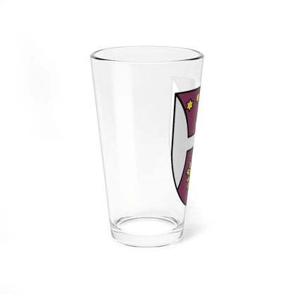 Shield of the University of Hertfordshire (United Kingdom) (Coat of Arms) Pint Glass 16oz - Go Mug Yourself