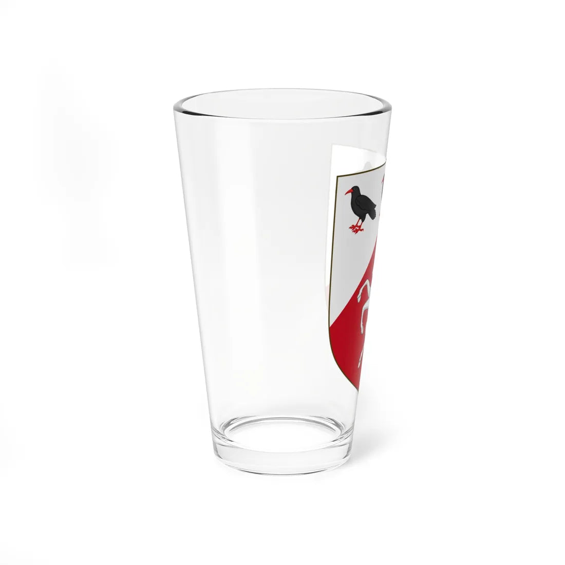 Shield of the University of Kent (United Kingdom) (Coat of Arms) Pint Glass 16oz - Go Mug Yourself