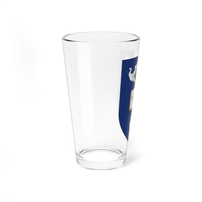 Shield of the University of Liverpool (United Kingdom) (Coat of Arms) Pint Glass 16oz - Go Mug Yourself