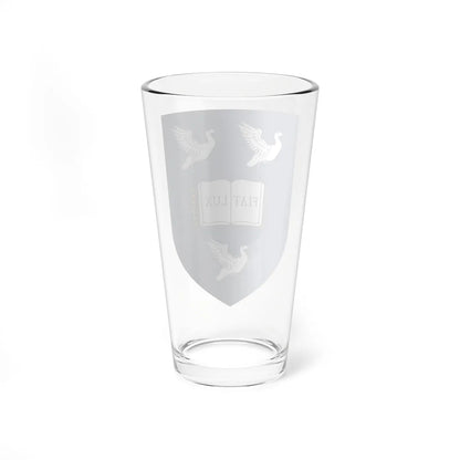 Shield of the University of Liverpool (United Kingdom) (Coat of Arms) Pint Glass 16oz - Go Mug Yourself