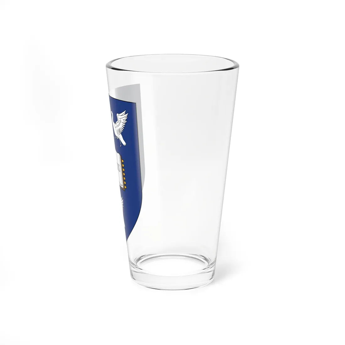 Shield of the University of Liverpool (United Kingdom) (Coat of Arms) Pint Glass 16oz - Go Mug Yourself