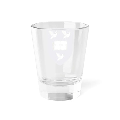 Shield of the University of Liverpool (United Kingdom) (Coat of Arms) Shot Glass 1.5oz - Go Mug Yourself