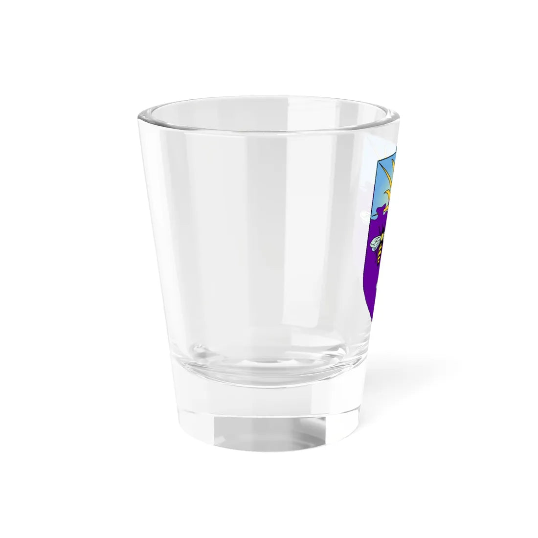 Shield of the University of Manchester (United Kingdom) (Coat of Arms) Shot Glass 1.5oz - Go Mug Yourself
