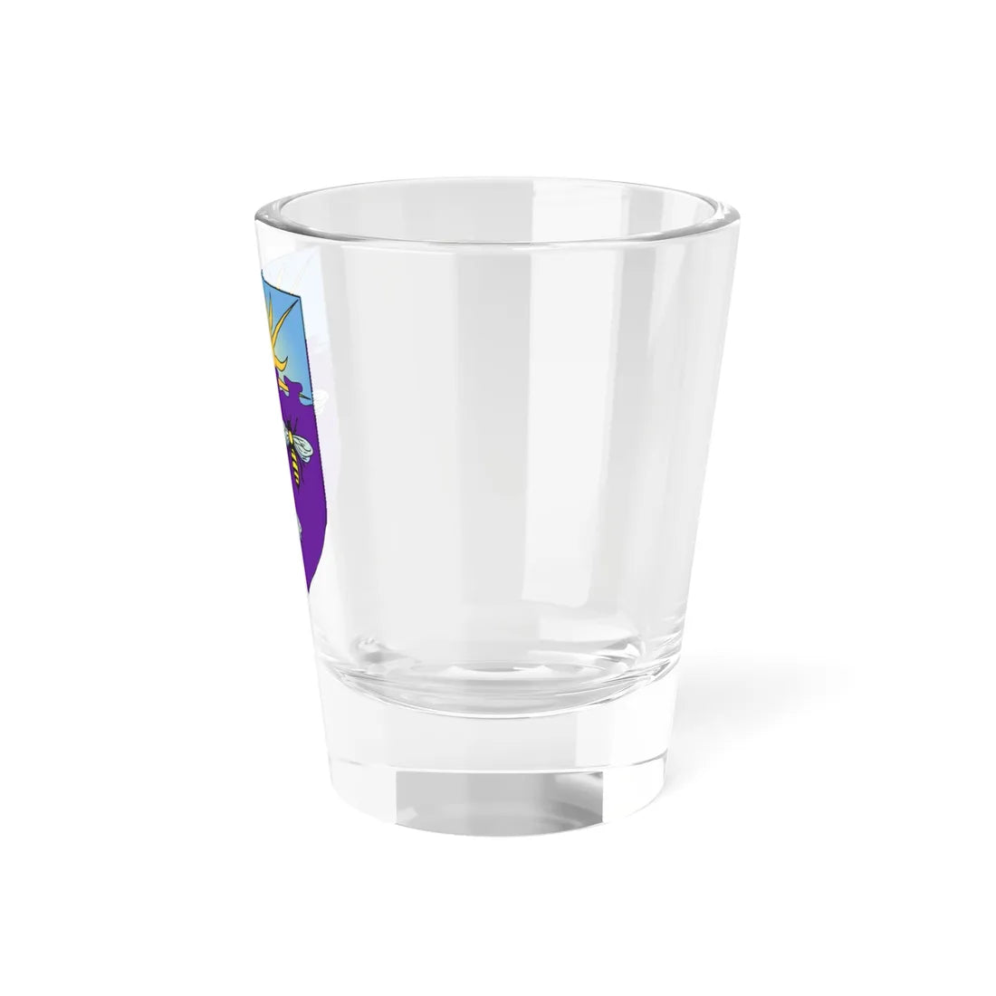 Shield of the University of Manchester (United Kingdom) (Coat of Arms) Shot Glass 1.5oz - Go Mug Yourself