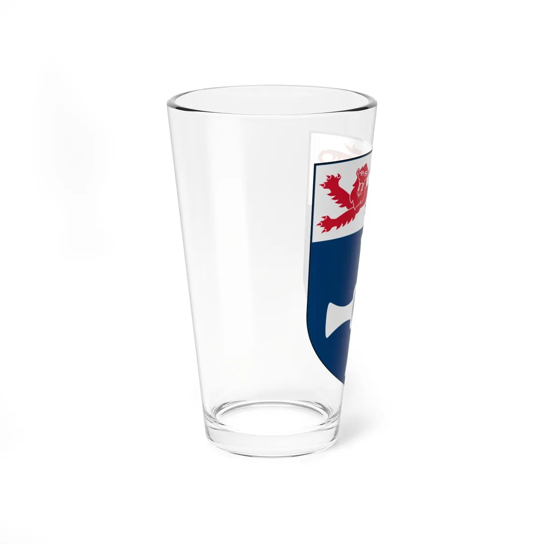 Shield of the University of Newcastle (United Kingdom) (Coat of Arms) Pint Glass 16oz - Go Mug Yourself