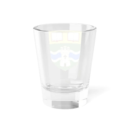 Shield of the University of Northampton (United Kingdom) (Coat of Arms) Shot Glass 1.5oz - Go Mug Yourself