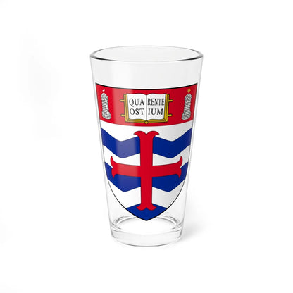 Shield of the University of Nottingham (United Kingdom) (Coat of Arms) Pint Glass 16oz 16oz - Go Mug Yourself