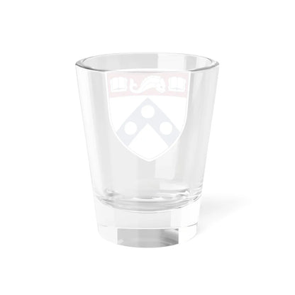 Shield of the University of Pennsylvania (United States) (Coat of Arms) Shot Glass 1.5oz - Go Mug Yourself