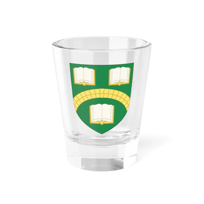 Shield of the University of South Wales (United Kingdom) (Coat of Arms) Shot Glass 1.5oz 1.5oz - Go Mug Yourself