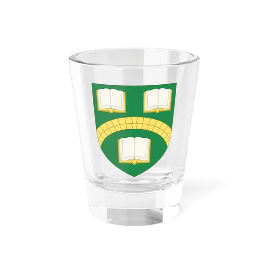 Shield of the University of South Wales (United Kingdom) (Coat of Arms) Shot Glass 1.5oz 1.5oz - Go Mug Yourself