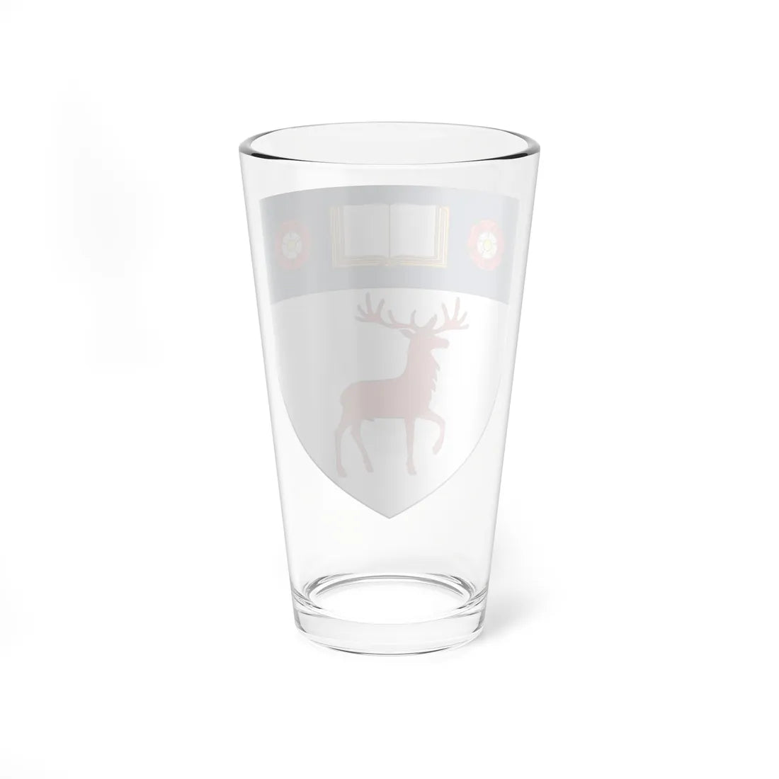 Shield of the University of Southampton (United Kingdom) (Coat of Arms) Pint Glass 16oz - Go Mug Yourself