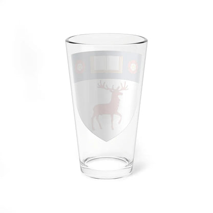 Shield of the University of Southampton (United Kingdom) (Coat of Arms) Pint Glass 16oz - Go Mug Yourself