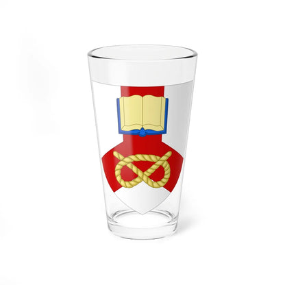 Shield of the University of Staffordshire (United Kingdom) (Coat of Arms) Pint Glass 16oz 16oz - Go Mug Yourself