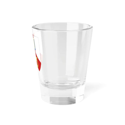 Shield of the University of Staffordshire (United Kingdom) (Coat of Arms) Shot Glass 1.5oz - Go Mug Yourself