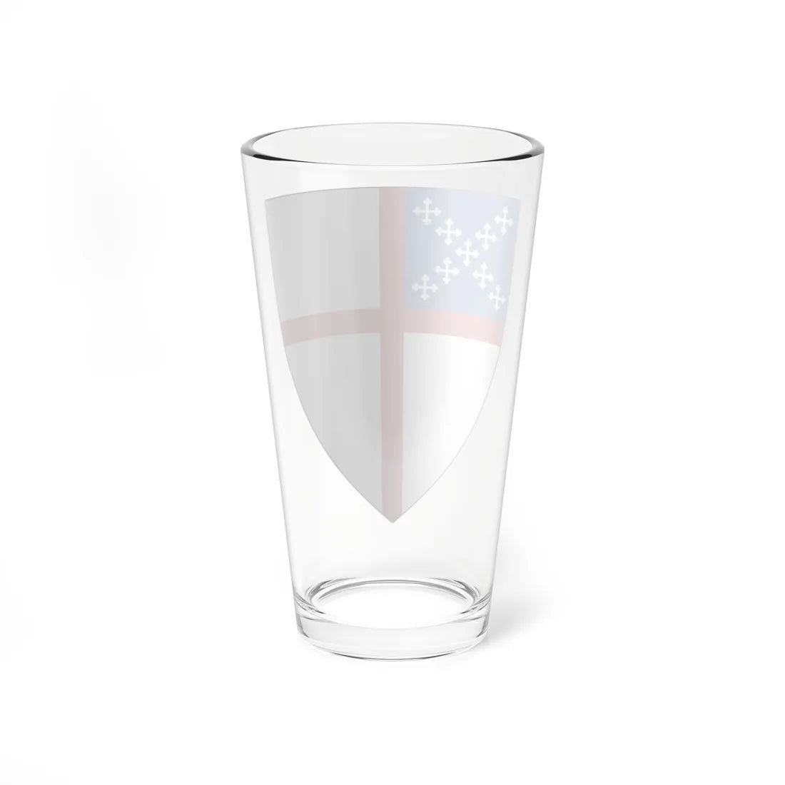 Shield of the US Episcopal Church (United States) (Coat of Arms) Pint Glass 16oz - Go Mug Yourself
