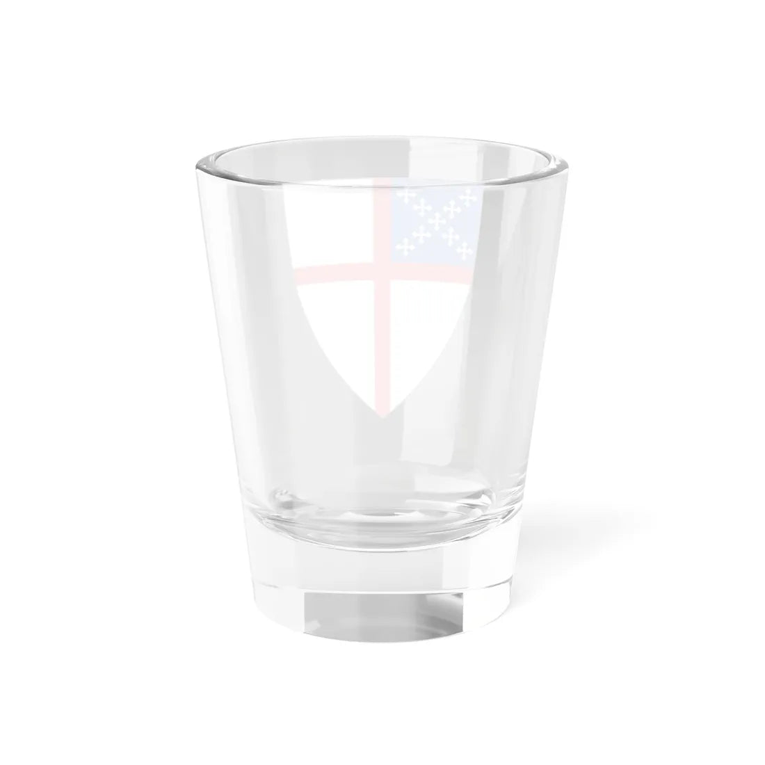 Shield of the US Episcopal Church (United States) (Coat of Arms) Shot Glass 1.5oz - Go Mug Yourself