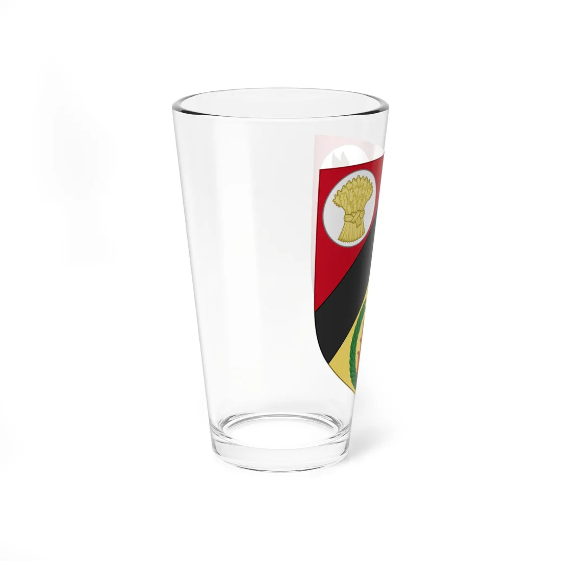 Shield of University College Birmingham (United Kingdom) (Coat of Arms) Pint Glass 16oz - Go Mug Yourself