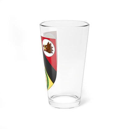 Shield of University College Birmingham (United Kingdom) (Coat of Arms) Pint Glass 16oz - Go Mug Yourself