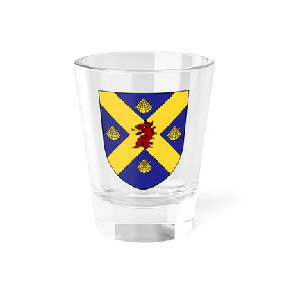 Shield of Wade Family Coat of Arms (Ireland) (Coat of Arms) Shot Glass 1.5oz 1.5oz - Go Mug Yourself