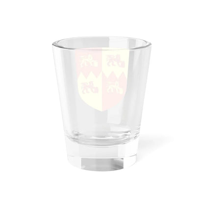 Shield of Wrexham Glyndŵr University (United Kingdom) (Coat of Arms) Shot Glass 1.5oz - Go Mug Yourself